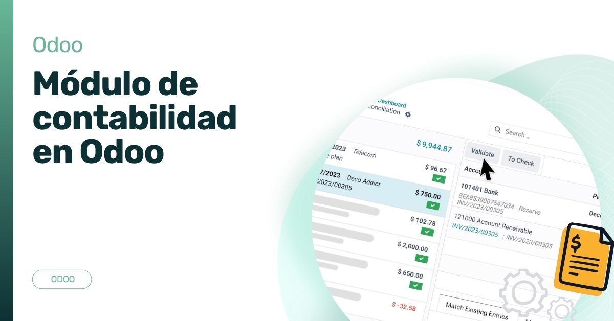 módulo de contabilidad de Odoo